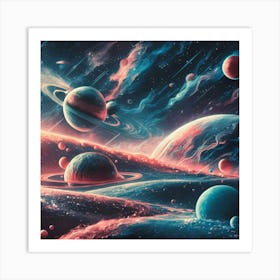 Nebula Art Print