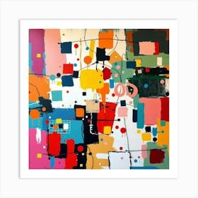 Abstract Painting 9 Art Print