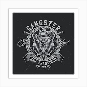 Gangster Art Print