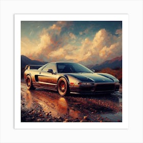 Honda Nsx 4 Art Print