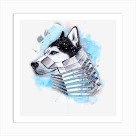 Husky Art Print