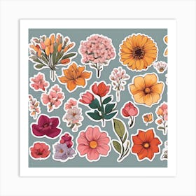 Floral Bouquet Art Print