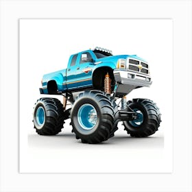 Monster Truck 5 Art Print