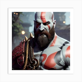 Kratos Art Print