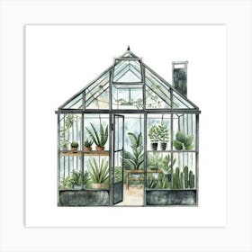 Greenhouse Art Print