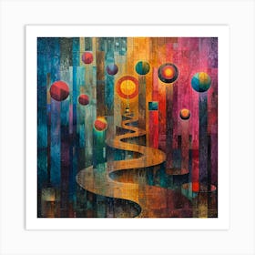 Path To The Stars Art Print