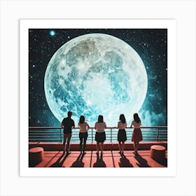 Full Moon 21 Art Print