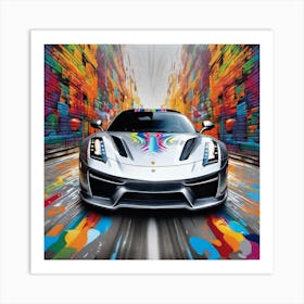 Ferrari F1 Art Print