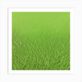 Green Grass 1 Art Print