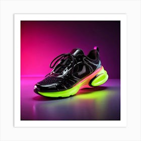 Neon Sneakers 5 Art Print