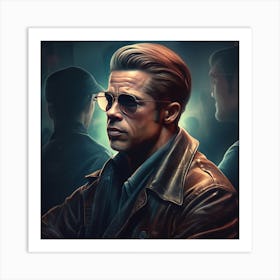 Man In A Jacket Art Print