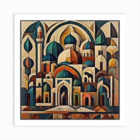 Islamic Mosque Art Print