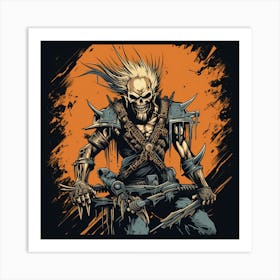 Skeleton Warrior 2 Art Print