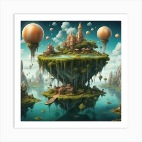 Fantasy Island 5 Art Print