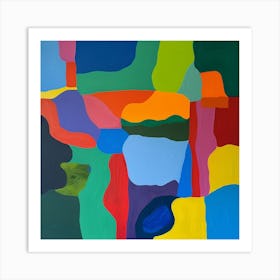 Modern Abstract Collection 48 Art Print