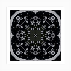 Dark Star Abstraction Art Print