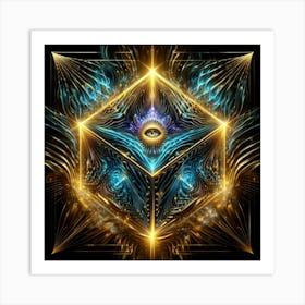 All Seeing Eye 3 Art Print