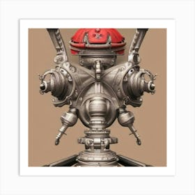 Robo bug Art Print