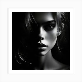 Dark Beauty 2 Art Print