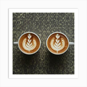 Coffee Art 13 Art Print