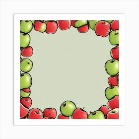 Apple Frame 1 Art Print