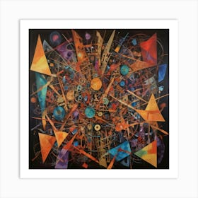 Abstract Painting 440 Art Print