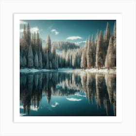 Winter Landscape 1 Art Print