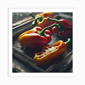 Red Peppers 10 Art Print