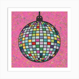 Disco Ball 28 Art Print