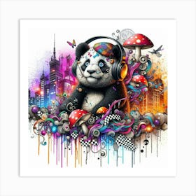 Panda Bear 5 Art Print