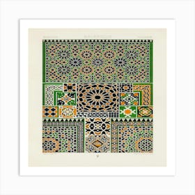 Moroccan Motifs 1 Art Print