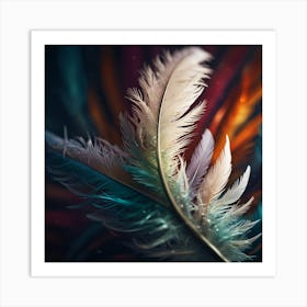 Feathers Art Print