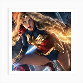 Wonder Woman 4 Art Print