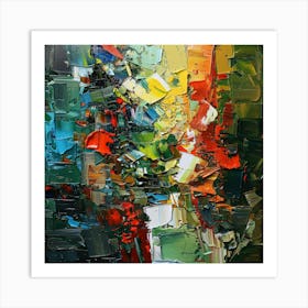 Abstract Painting 1231 Art Print