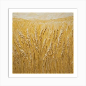 Wheat Field 5 Art Print