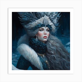 Ice Queen 6 Art Print