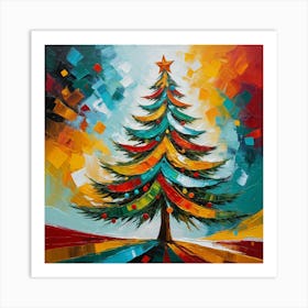 Christmas Tree 1 Art Print