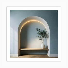 Arched Window 1 Art Print