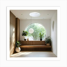 Round Window 2 Art Print