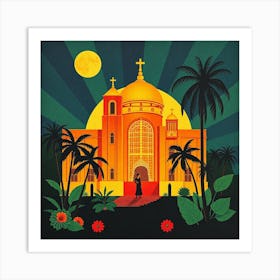 Santa Cruz Cathedral Art Print