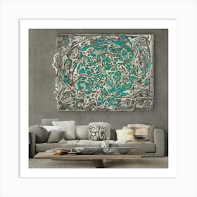 Abstract Painting 24 Art Print