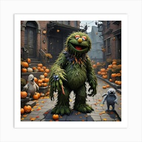 Sesame Street Poster Art Print