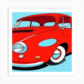 Classic Car 2 Art Print