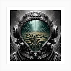 Hill diver III Art Print