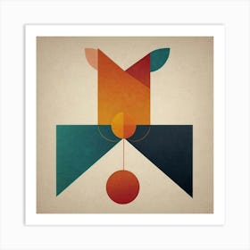 A Minimalist Artwork Art Print