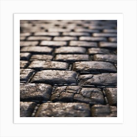 Cobblestone Road 6 Art Print