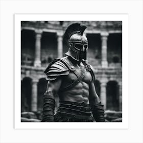 Spartan Warrior Art Print