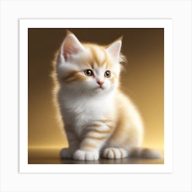 Cute Kitten 1 Art Print