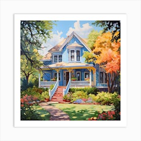 Victoria House Art Print