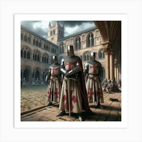 Knights Of The Knights Art Print